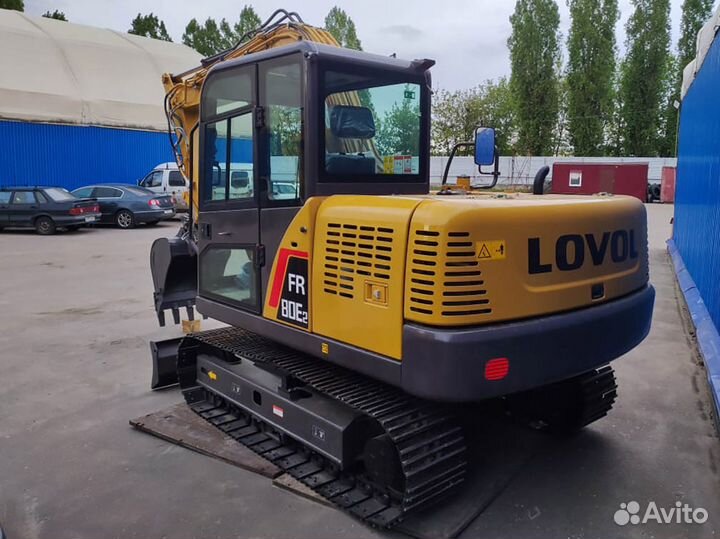 Гусеничный экскаватор Lovol FR80E2, 2023