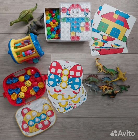 Развивающие игрушки новые и б/у