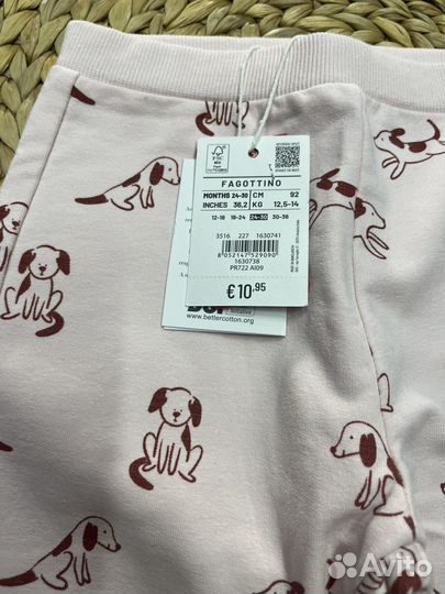 Штаны для девочки 92