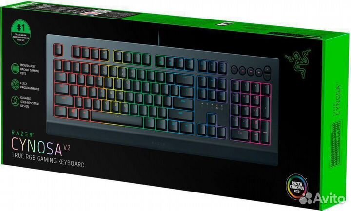 Клавиатура проводная Razer Cynosa V2