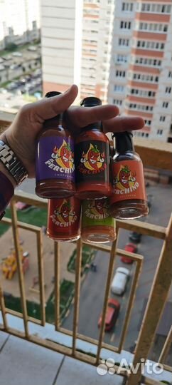 Крафтовый сверхострый соус из перцев чили