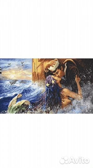 Набор для вышивания Letistitch«Поцелуй русалки»