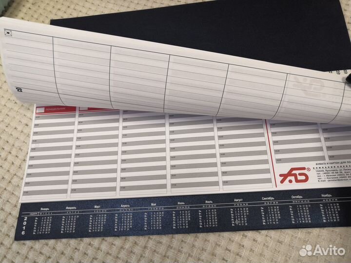 Настольный ежедневник планер планировщик