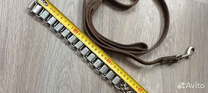 Ошейник с поводком