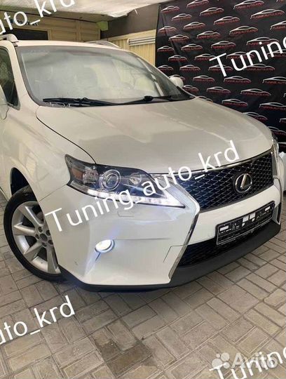 Комплект рестайлинга на lexus RX350 2012 2015г