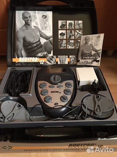 Импульсный массажёр мышц рио - боди про 12