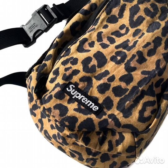 Supreme Sling Bag Leopard (оригинал )