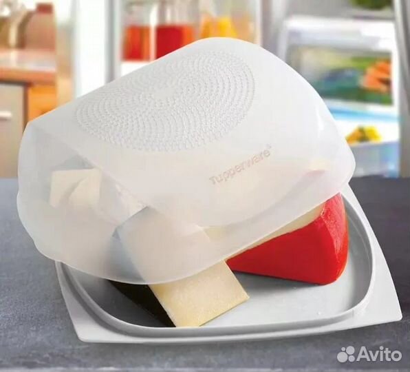 Сырница, масленка, салями, хлебница Tupperware