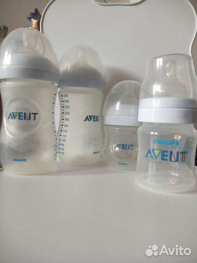 Бутылочки avent