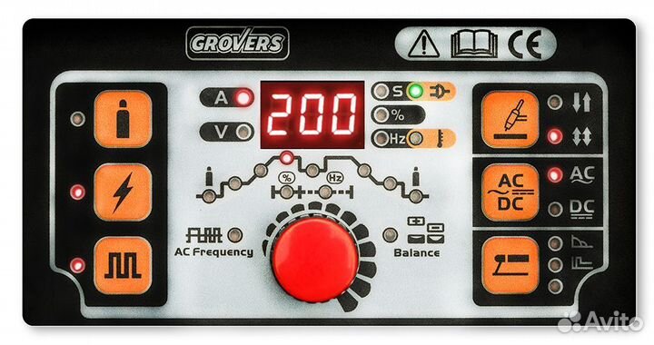 Аргоннодуговой аппарат grovers wsme-200P AC/DC