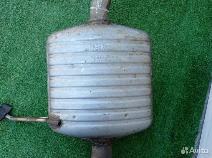 Банка глушителя BMW X1