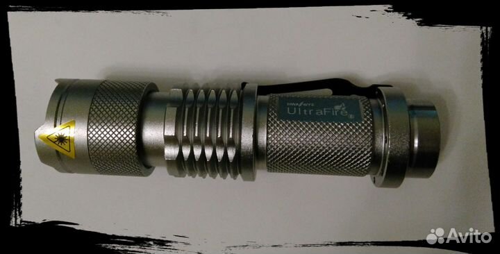 Фонарь UltraFire Q5 Silver