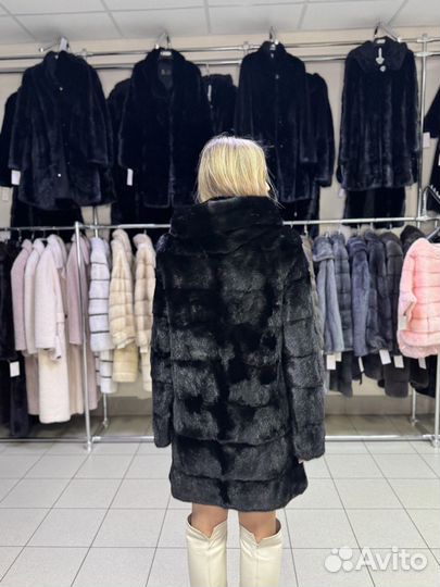 Норковая шуба 44-46