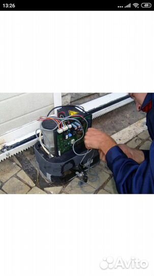 Ремонт автоматических ворот came nice doo