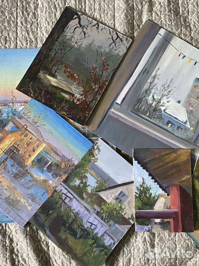 Картина маслом пейзаж