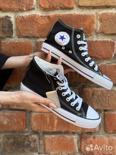 Кеды Converse высокие черные