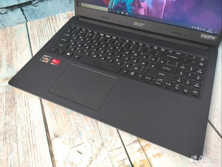 Новый ноутбук Acer на Ryzen/ RAM 12/ SSD 256