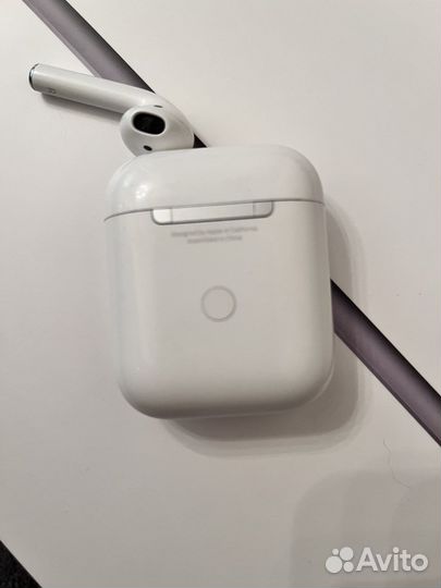 Наушники apple airpods 2 беспроводная зарядка