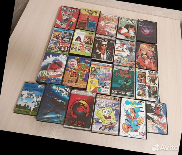 Картридж для приставки Sega