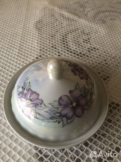 Масленка фарфор