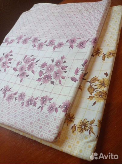 Постельное белье лен, хлопок СССР