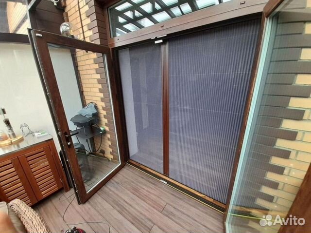 Москитная сетка плиссе