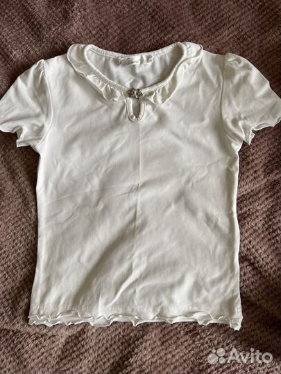 Блузка школьная, рост 134