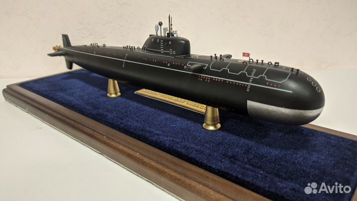 Модель подводной лодки проект 670 
