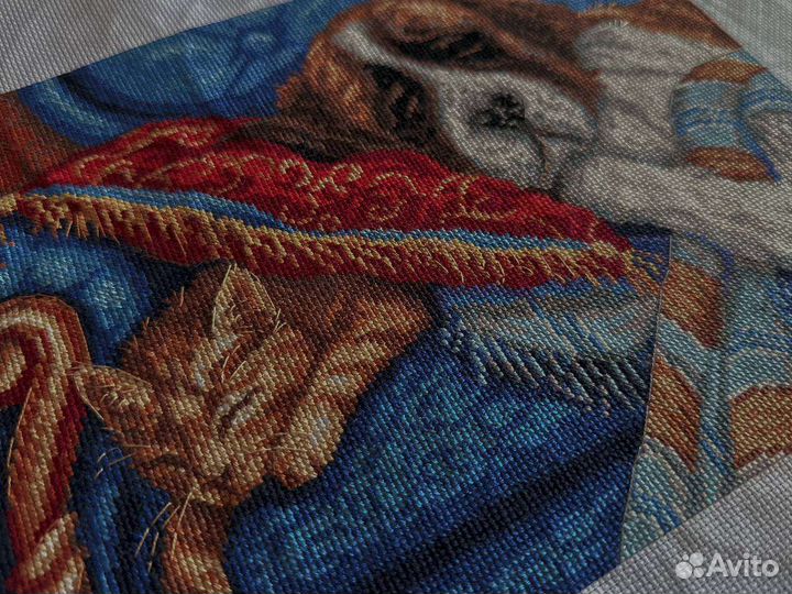 Вышивка крестиком ручная работа