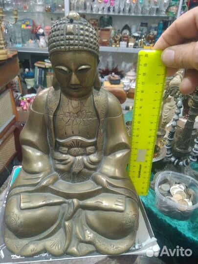 Статуэтка Будды,бронза