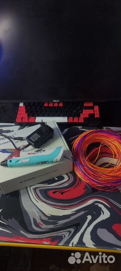 3D ручка пластик