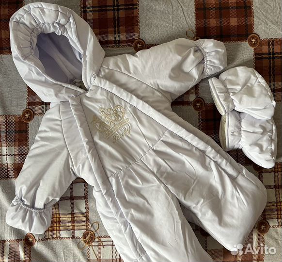 Зимний комбинезон для девочки