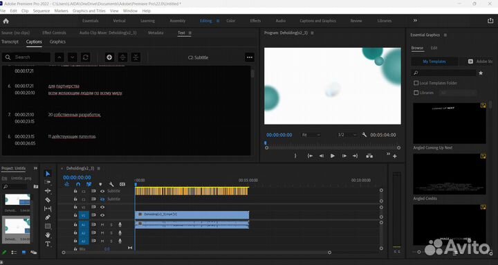 Переводчик и автор субтитров