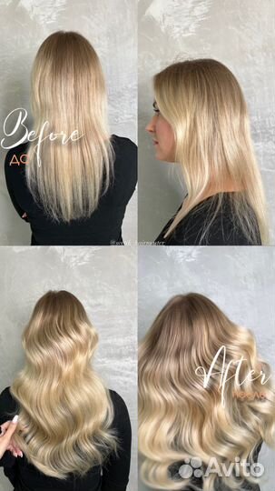 Наращивание волос