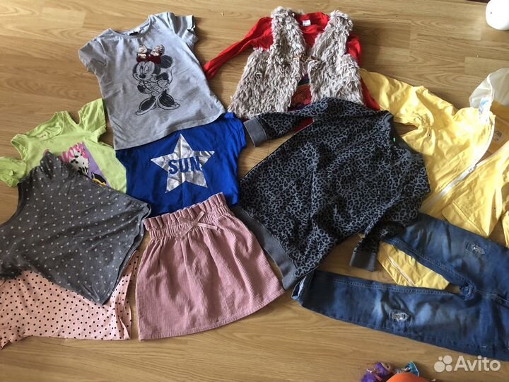 Вещи на девочку 116 пакетом