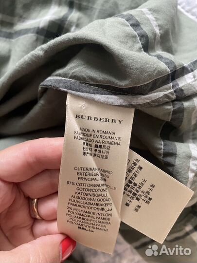 Рубашка женская burberry brit оригинал