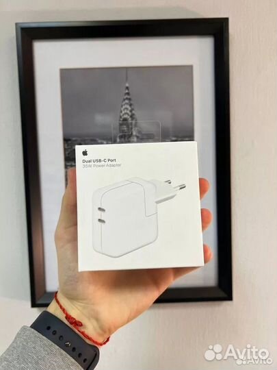 Apple 35W Power Adapter Dual USB-C Port