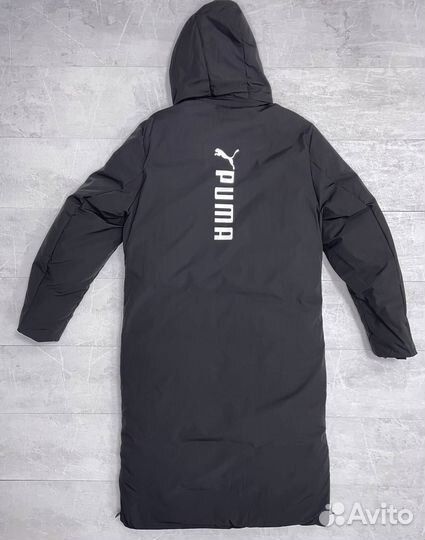 Куртка пуховик Puma удлиненный