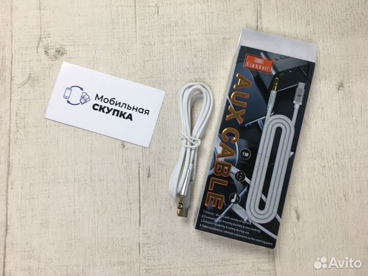 Кабель AUX Type-C - jack 3.5 mm