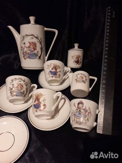 Детский сервиз гдр, винтаж