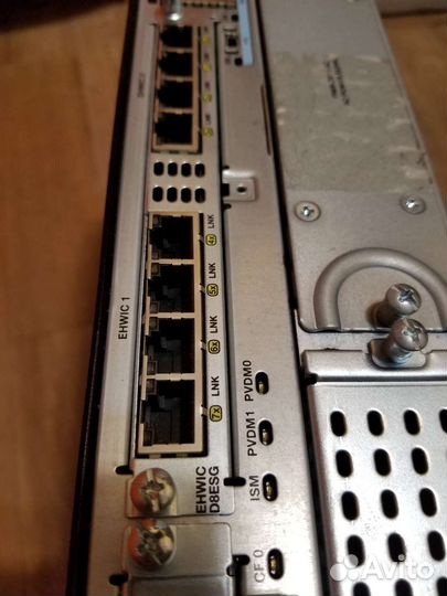 Маршрутизатор Cisco 2911 с доп. платой