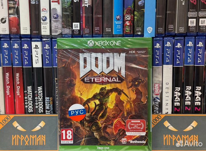 Игры Xbox One doom Eternal