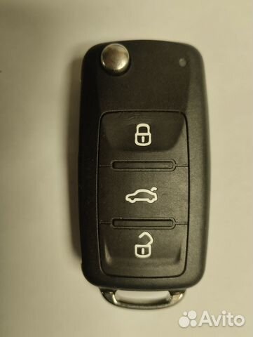 Ключ зажигания для Шкода Scoda Оригинал