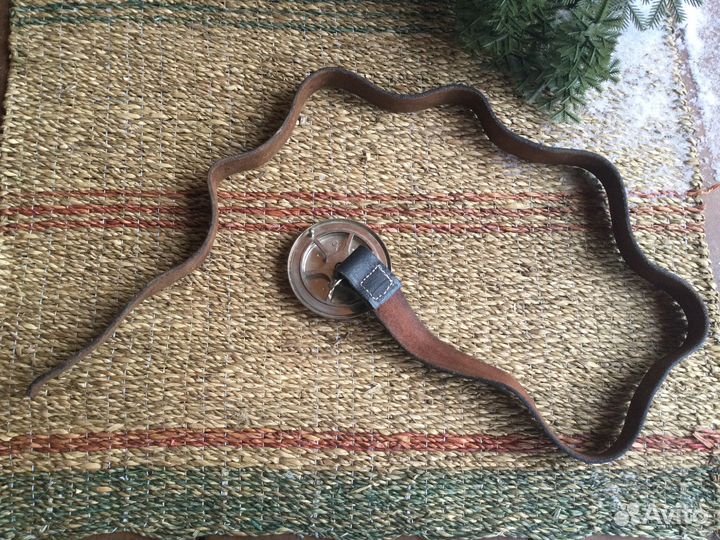 Мужской кожаный ремень