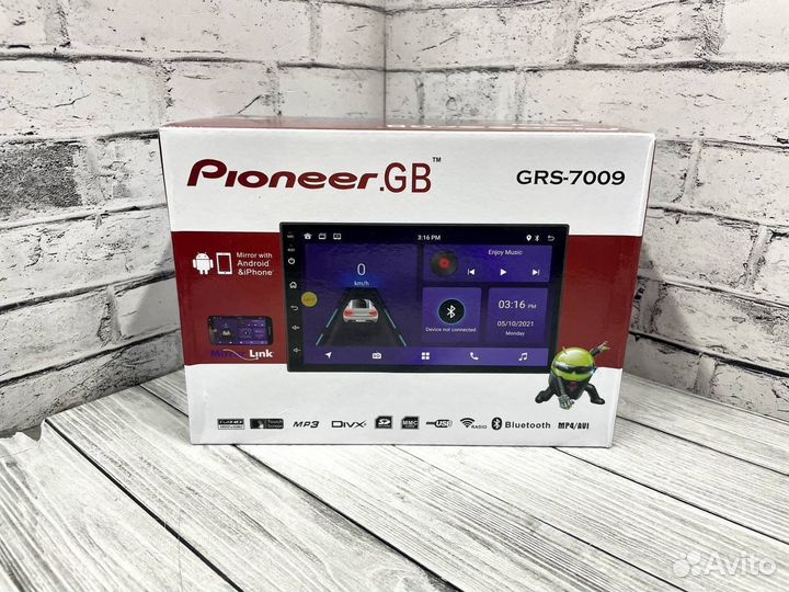 Магнитола 2din на Android / Pioneer GB / Гарантия