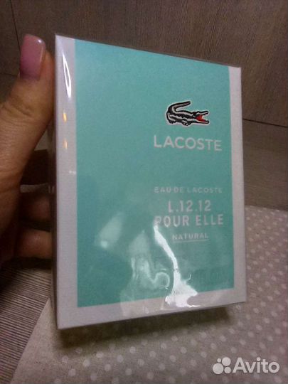 Парфюм Lacoste L.12.12 Pour Elle Natura