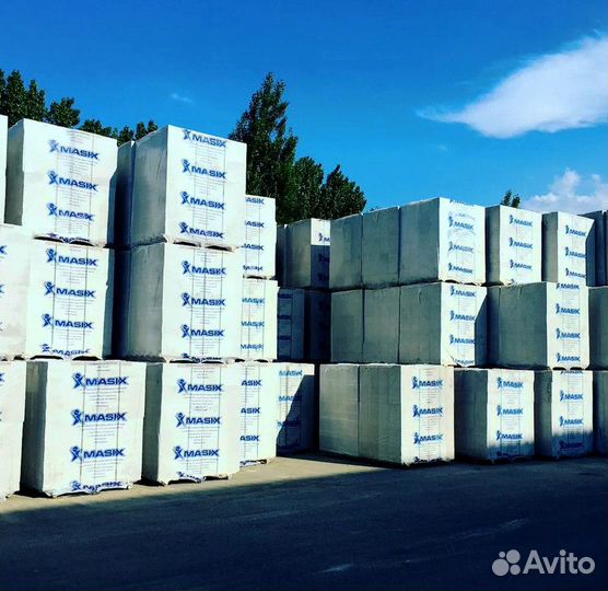 Газоблок Masix D500 125x200x625