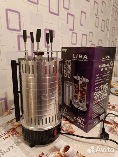 Электро шашлычница бу