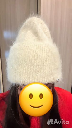 Шапка зимняя из ангоры