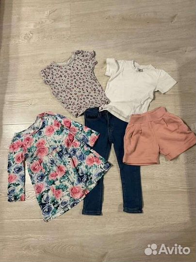 Вещи пакетом на девочку 92 98